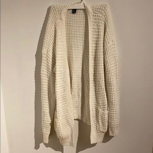 White forever 21 Cardigan